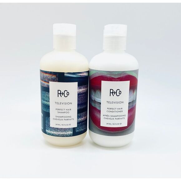 R+Co Television Perfect Hair Shampoo and Conditioner Set 8.5 oz